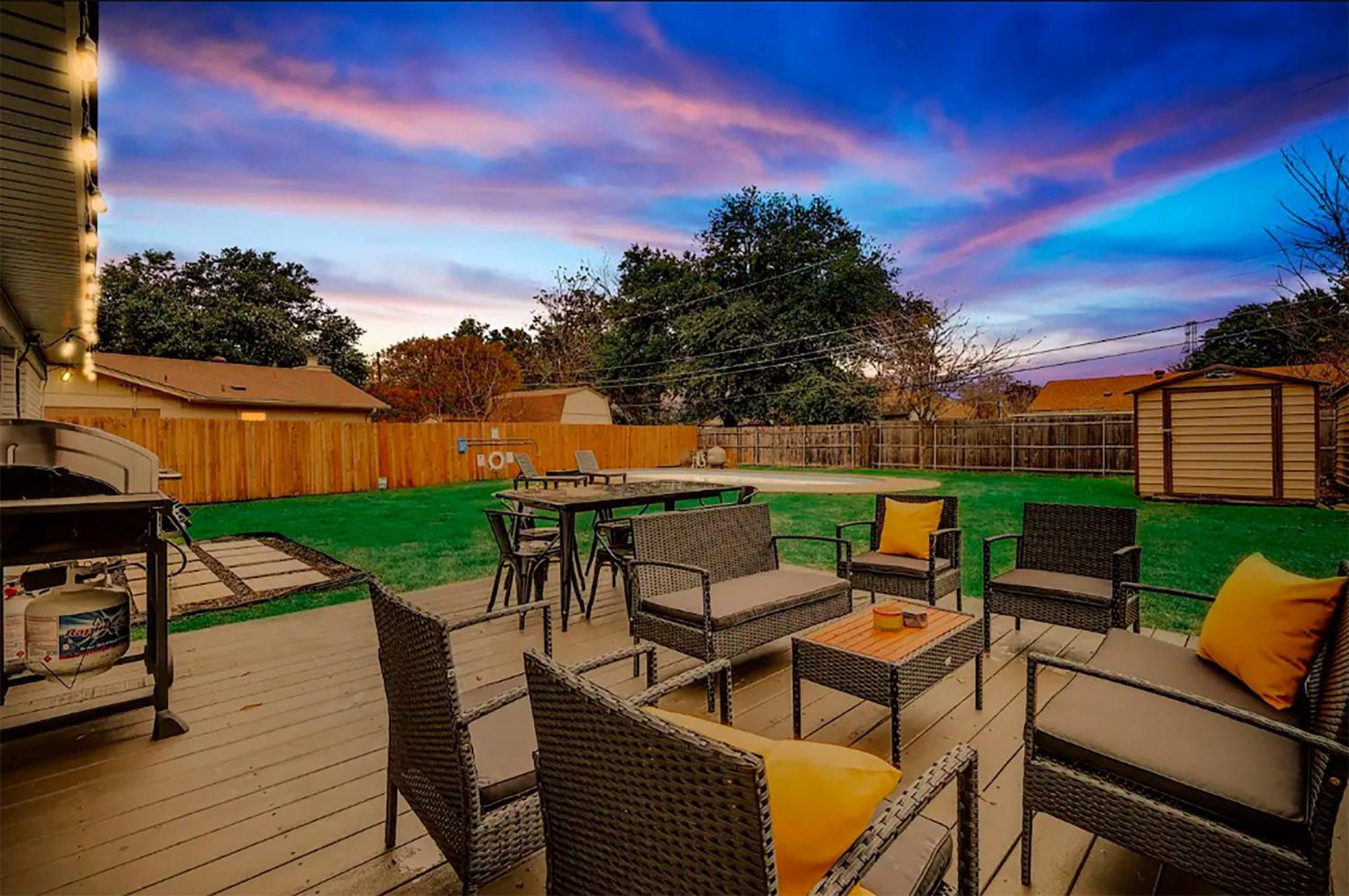 Upscale 3Br 2Ba Cozy Holiday Home With Pool & Grill North Richland Hills Exterior photo